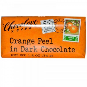 iherb_review_Chocolove, Orange Peel in Dark Chocolate, 1.2 oz (34 g)