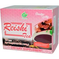 Longreen Corporation, Reishi Tea, 10 Bags, 3.5 oz (100 g)