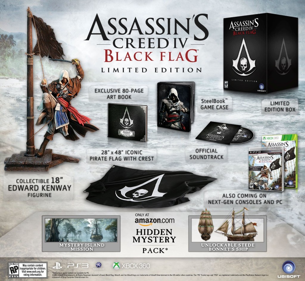 Assassins Creed IV Black Flag_playstation_4_Ps4_cover_art_limited_edition