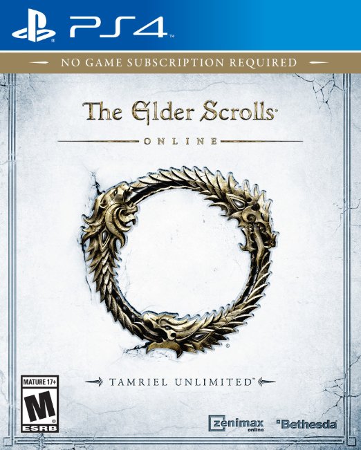 The Elder Scrolls Online Tamriel Unlimited-playstation-4-ps4-cover
