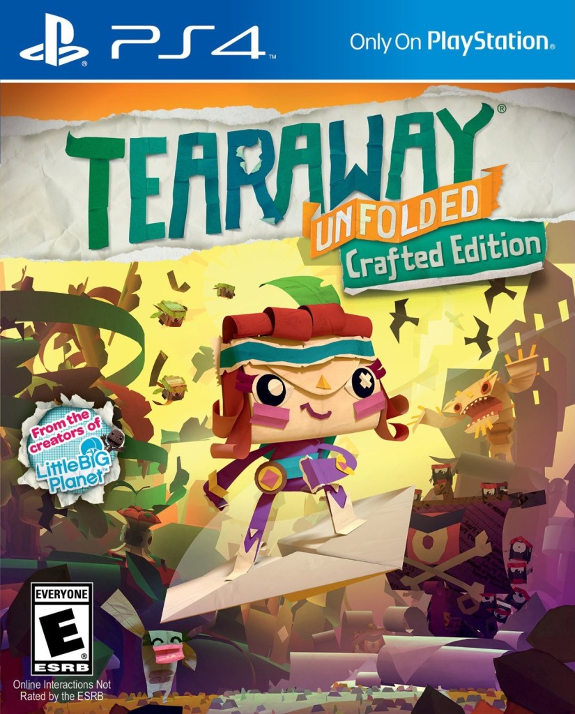 Tearaway Unfolded ps4._