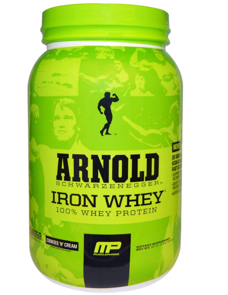 Arnold, Iron Whey, Cookies 'N' Cream, 32 oz (908 g)