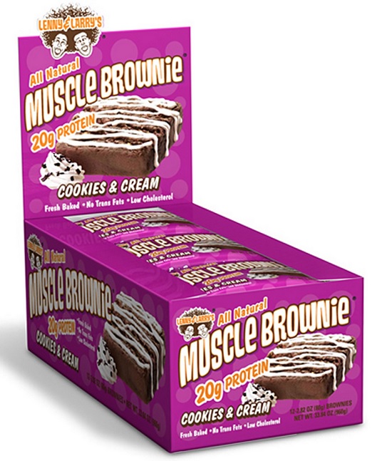 lenny and larrys muscle brownie cookies and cream