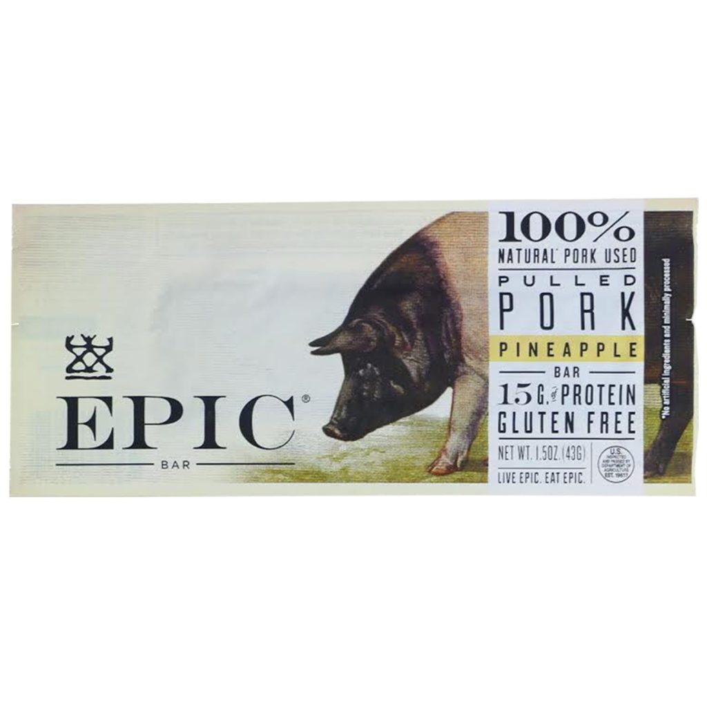 Epic Bar Pulled Pork Pineapple Bar