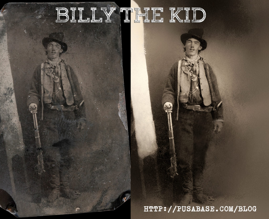 Billy The Kid Photo Restoration