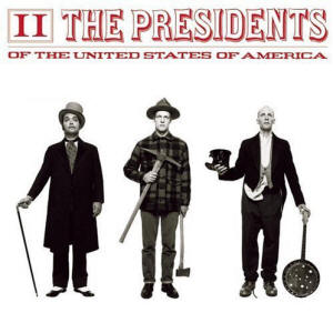 The Presidents Of The United States Of America - II album art (PUSA)