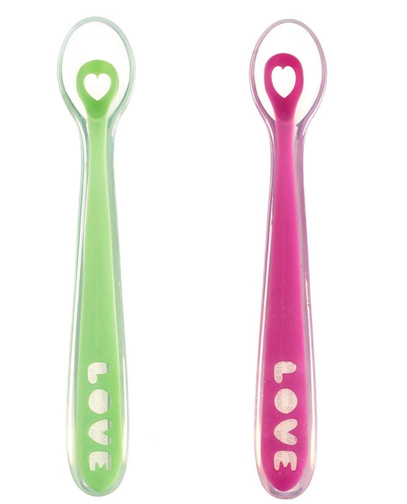 Munchkin Silicone Spoons 4 Months 2 Pack
