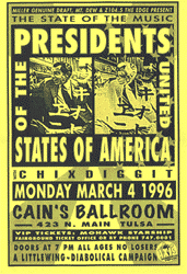 Poster - 96 - Presidents Of The USA / PUSA