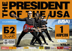 Poster - Presidents Of The USA / PUSA - 2009 Tour