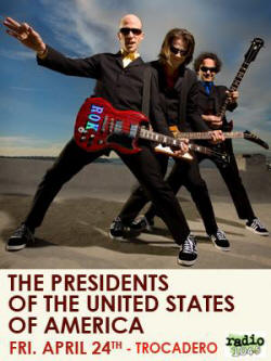 Poster - Presidents Of The USA / PUSA - 09 tour