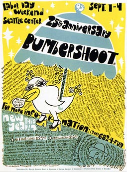 Posteer - Bumbershoot - Seattle - PUSA / Presidents Of The United States Of America