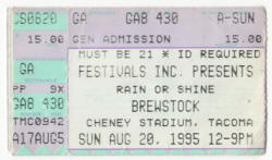 Ticket - Poster - Brewstock - Presidents Of the USA (PUSA)
