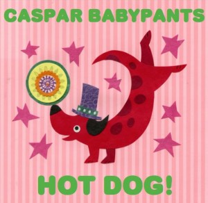 Caspar Babypants (Chris Ballew) _Hot_Dog! Album cover art 2012