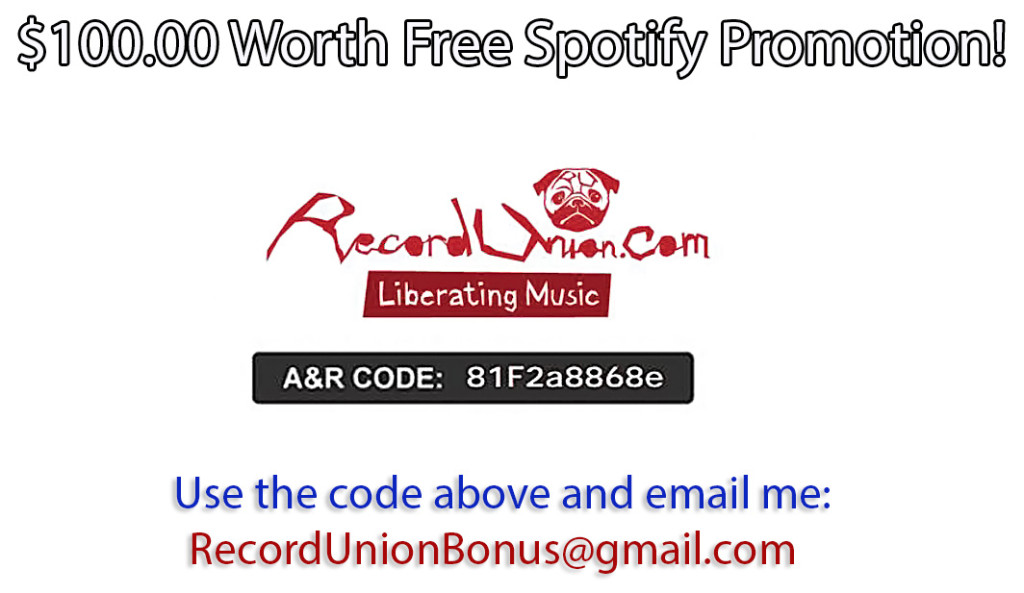 get music for sale spotify amazon itunes - free record union a&r code 