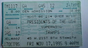 1995 Tramps Presidents