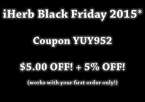 Iherb coupon for black friday