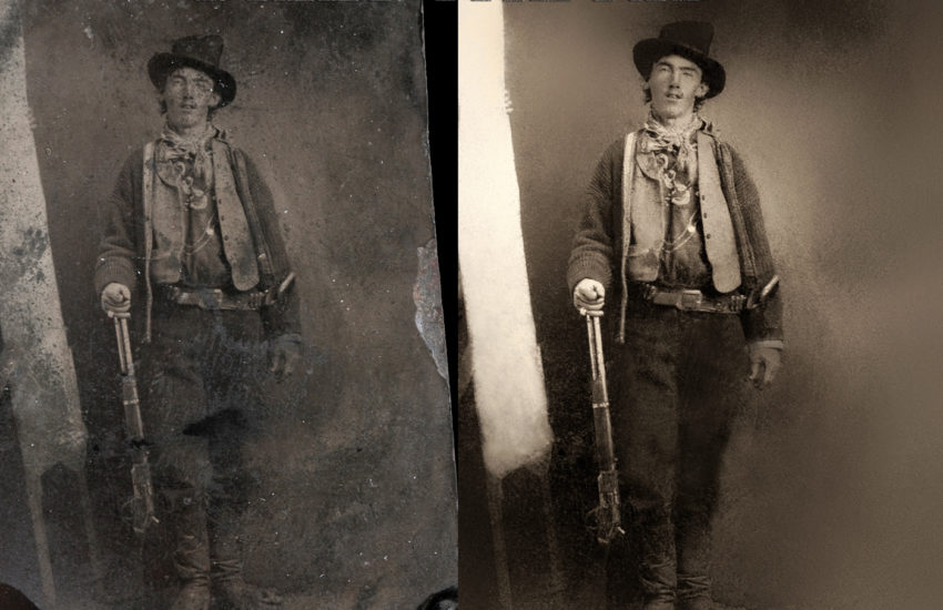 Billy The Kid Photo Restoration