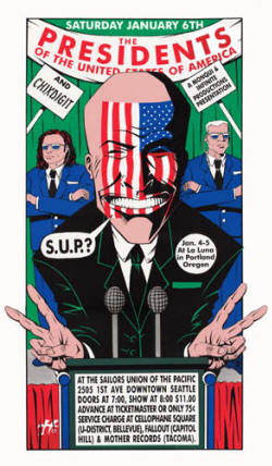 Poster - Presidents Of The USA / PUSA - 96