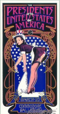 Poster - 96 - Presidents Of The USA / PUSA with Fastbacks, Chixdiggit