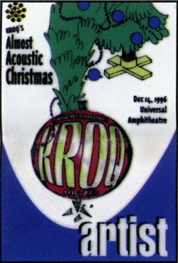 1996 The Presidents Of The USA (PUSA) at  KROQ Acoustic Xmas, Los Angeles