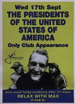 Poster - PUSA / Presidents Of The USA - Australia