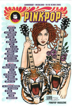 Poster - PUSA / Presidents Of The USA - Pinkpop 05