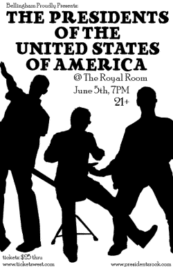 Poster - PUSA / Presidents Of The USA - 05 Royal Room T