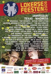 Poster / Tour / Presidents Of The USA / PUSA - Lokerse Feesten 2006 - Belgium festival 