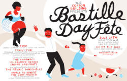 Caspar Babypants (Chris Ballew) - Bastille Day Fete 2010 Poster