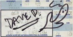 1995 Mercury Cafe, Denver - PUSA Ticket photo